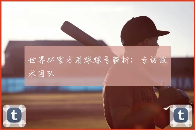 世界杯官方用球球号解析:专访技术团队