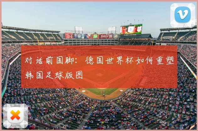 对话前国脚：德国世界杯如何重塑韩国足球版图